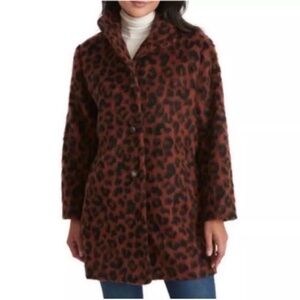 NWT Marine Layer Women’s Leopard Print Women's Coat M